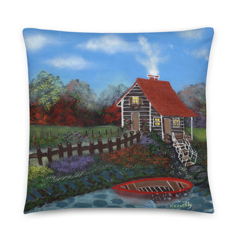 Autumn is Here Throw Pillow