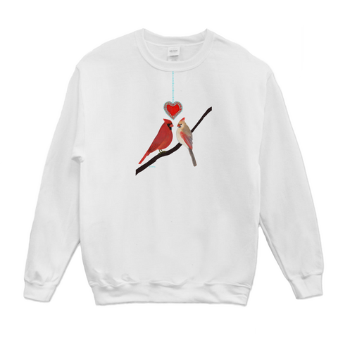 Cardinal Love Crew Neck Sweatshirt