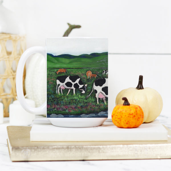 The Red Roof Farm Deluxe 15 oz Mug