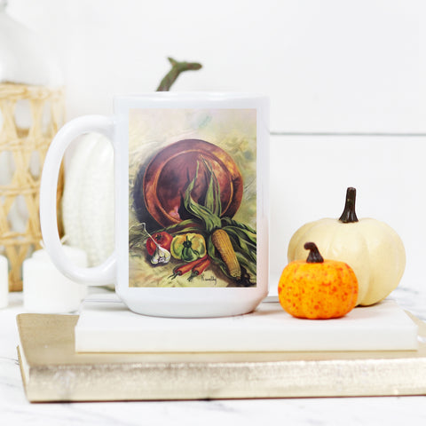 The Colors of Harvest Deluxe 15 oz Mug