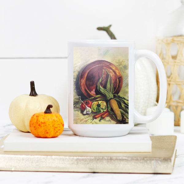 The Colors of Harvest Deluxe 15 oz Mug