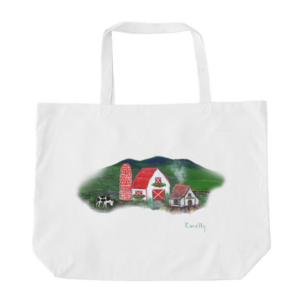 The Red Roof Farm Tote Bag
