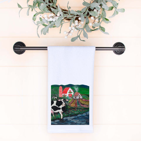 The Red Roof Farm Hand Towel